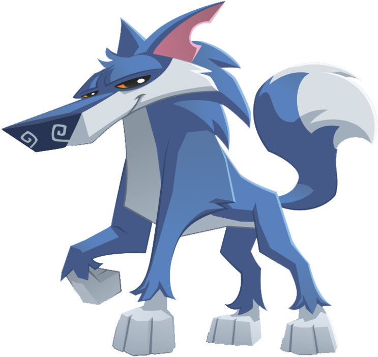 Aj Wolfff - Animal Jam Wolf Png (750x723), Png Download