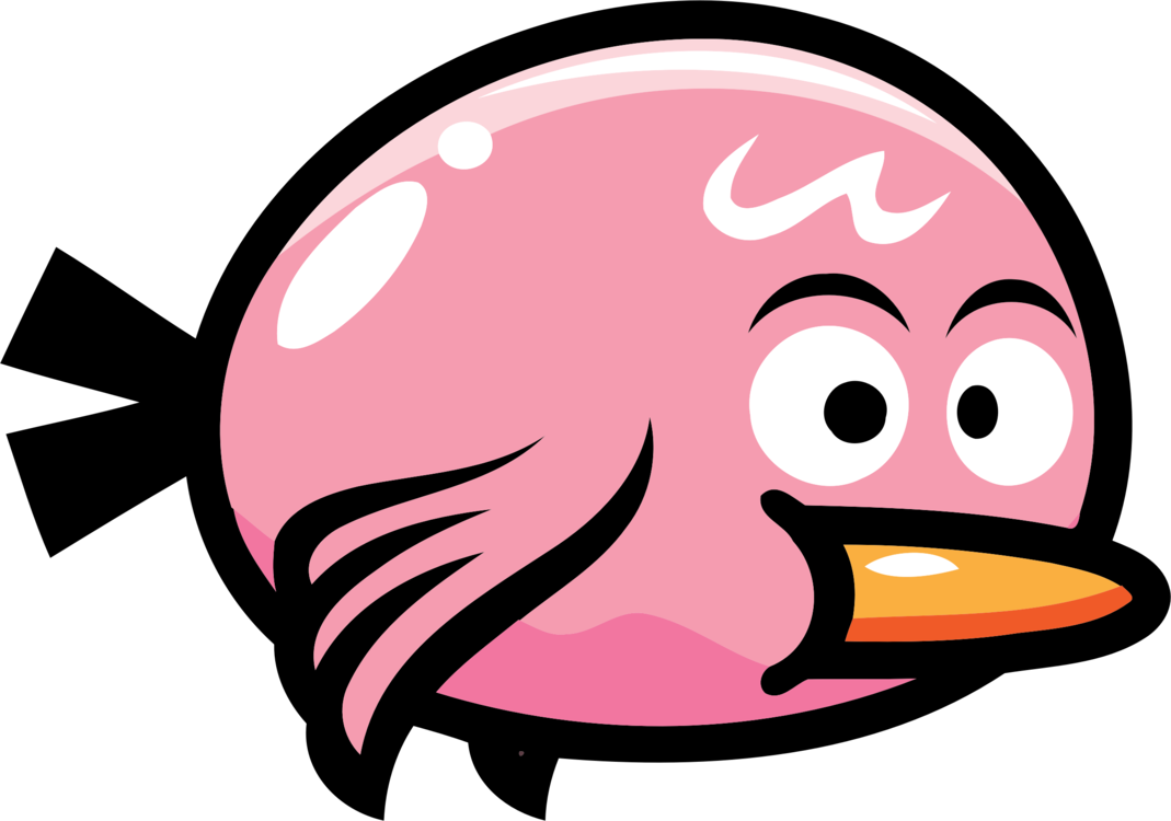 Flappy Bird Video Games Bird Flight - Flappy Bird Girl Png (1069x750), Png Download
