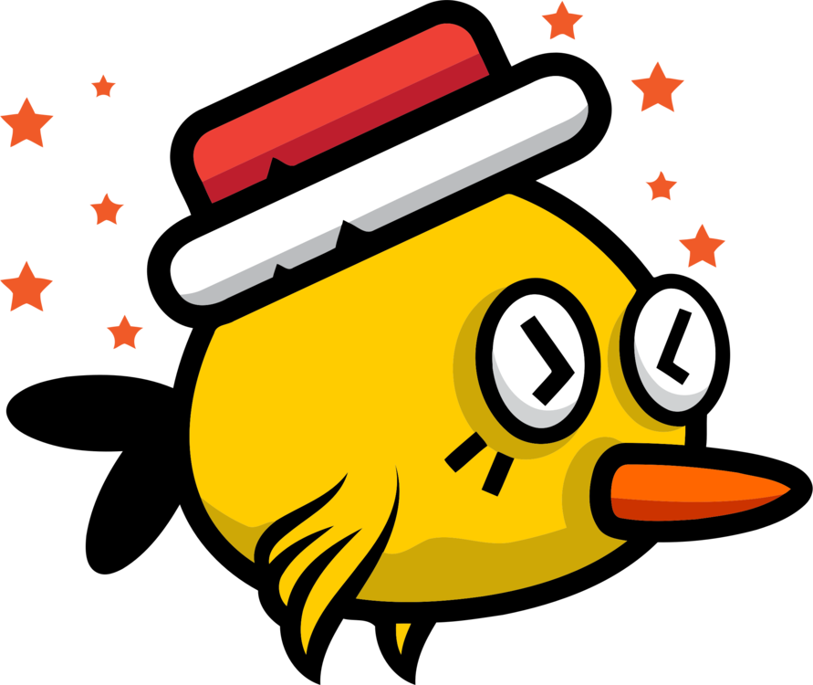 Flappy Bird Beak Bird Flight - Bilder Frau Besoffen Comic (891x750), Png Download