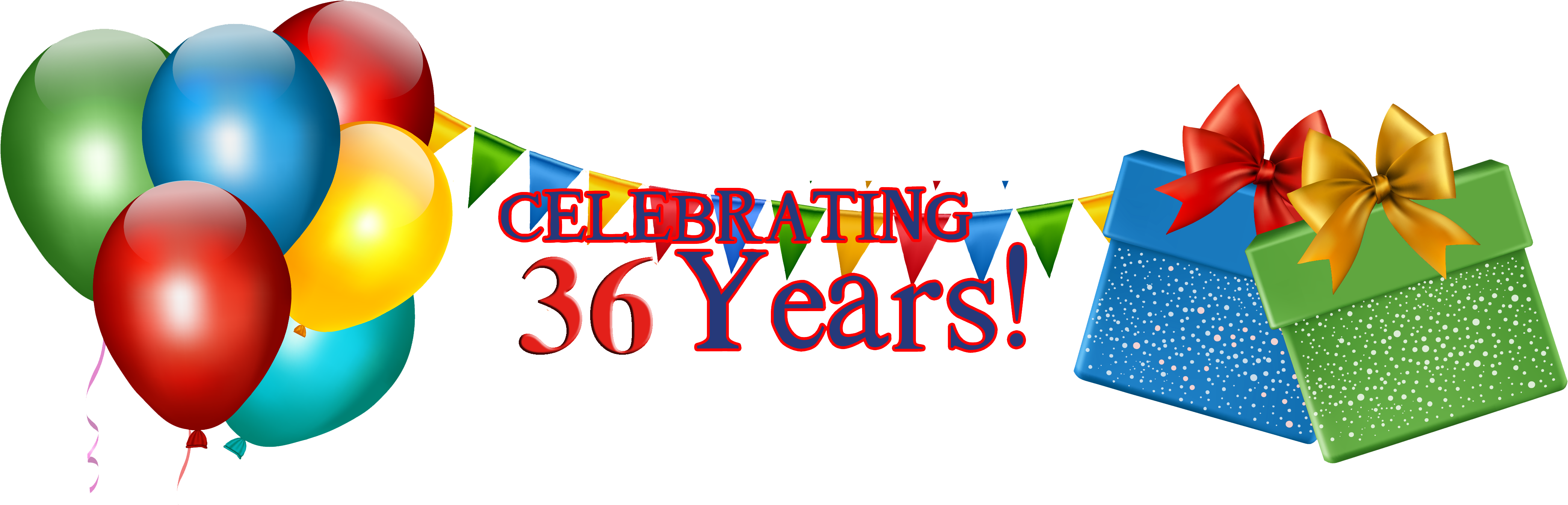 Birthday Hd Png (4275x1396), Png Download