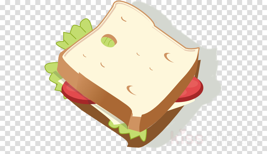 Sandwich Clip Art Clipart Peanut Butter And Jelly Sandwich - Sandwich (900x520), Png Download