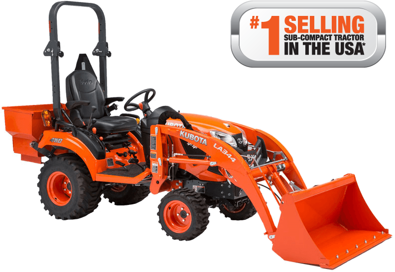 Subcompact Models Bx80 - Kubota Bx 2680 Bucket (900x619), Png Download
