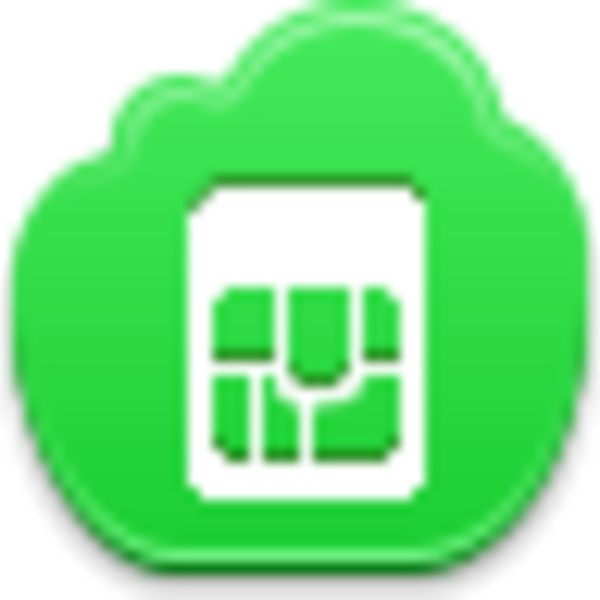 Sim Card Icon - Clip Art (600x600), Png Download