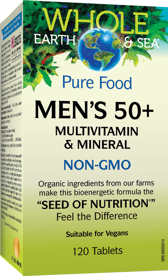 Whole Earth & Sea - Whole Earth And Sea Men's Multivitamin (772x1200), Png Download