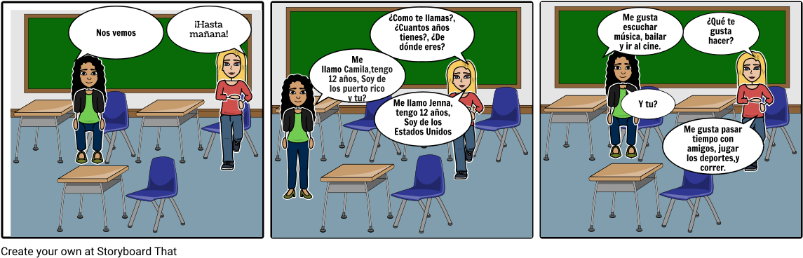 me Llamo Camila,tengo - Student (1164x385), Png Download