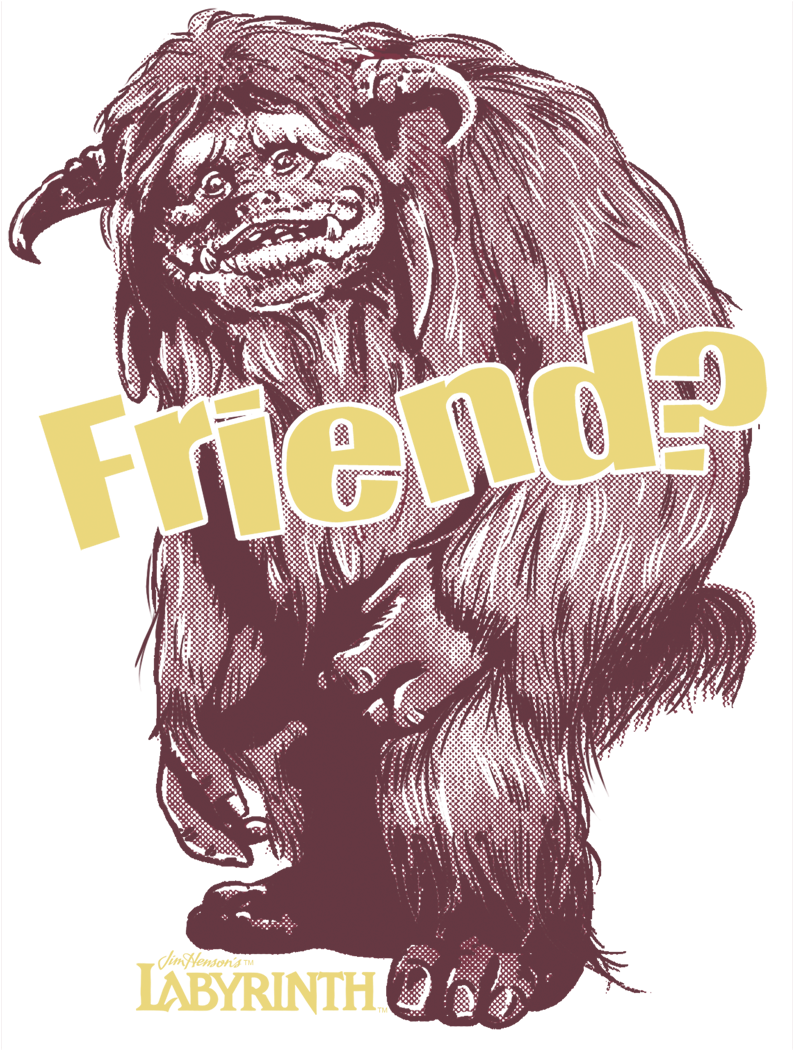 Labyrinth Ludo Friend Men's Crewneck Sweatshirt - Youth: Labyrinth - Ludo Friend (792x1058), Png Download