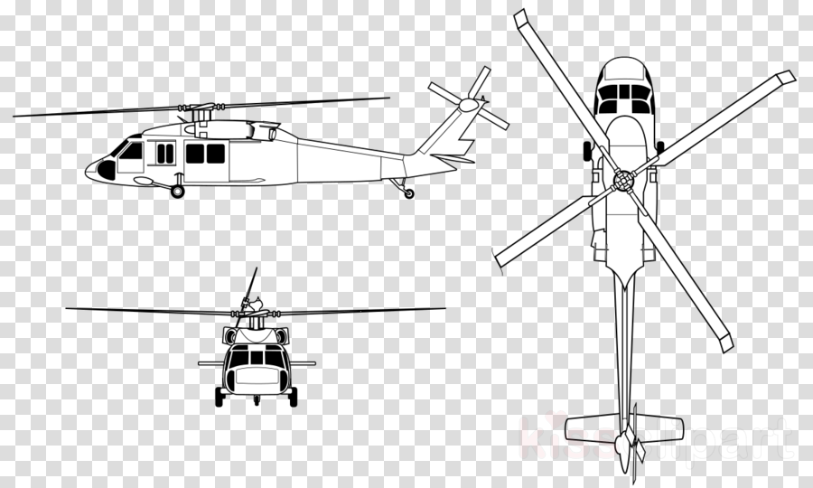 Sikorsky Aircraft Clipart Sikorsky Uh 60 Black Hawk - Sikorsky Uh-60 Black Hawk (900x540), Png Download