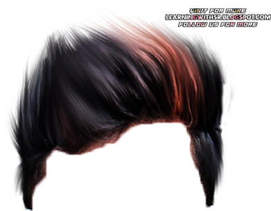 Cb Hair Png For Picsart - Picsart Hair Png (454x340), Png Download