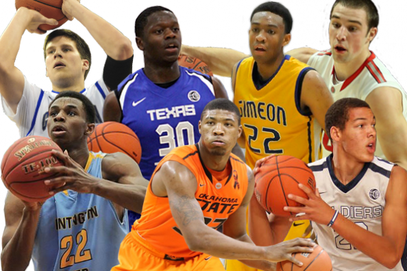 Image Basketball Top 5 For Post - Best Basketball Players Collage (594x396), Png Download