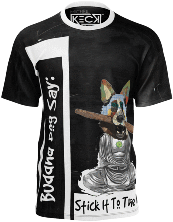 Buddha Dog Say™ - Active Shirt (480x480), Png Download