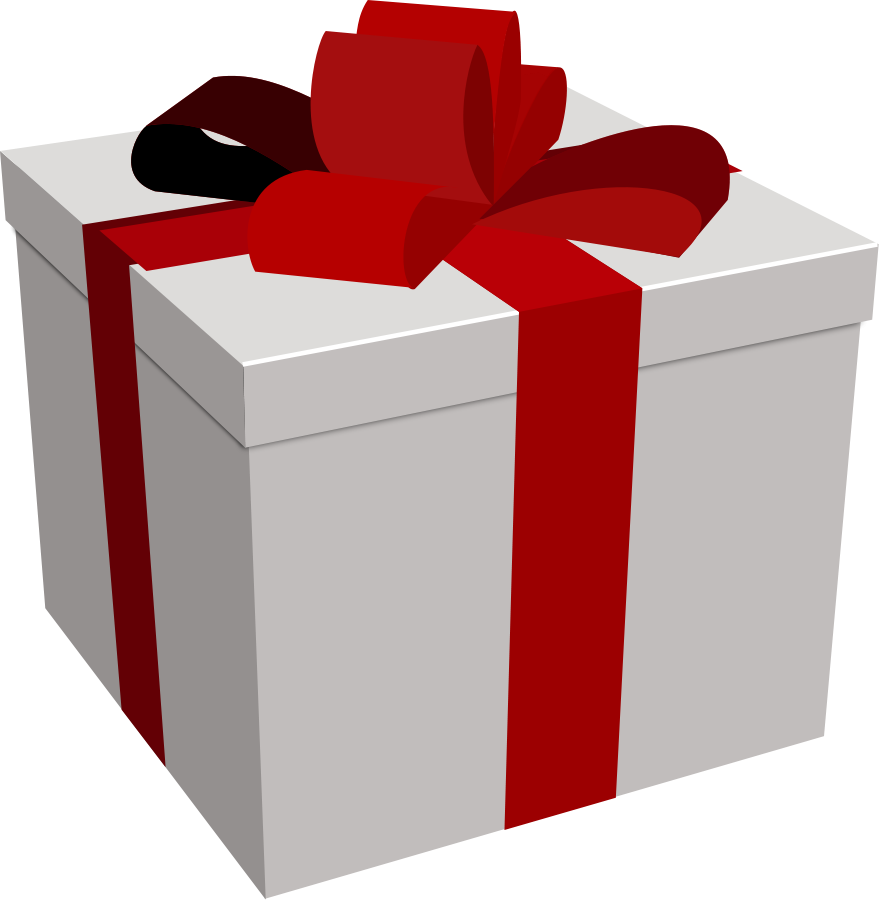 Gift Box Clipart Png (586x600), Png Download