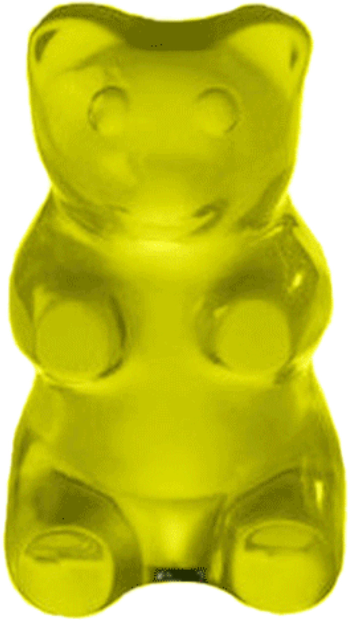 Clipart Library Bear Haribo Free On Dumielauxepices - Gummy Bear White Background (1024x1024), Png Download