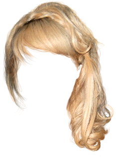 Blonde Wig Clipart - Lg&e And Ku Energy (400x489), Png Download