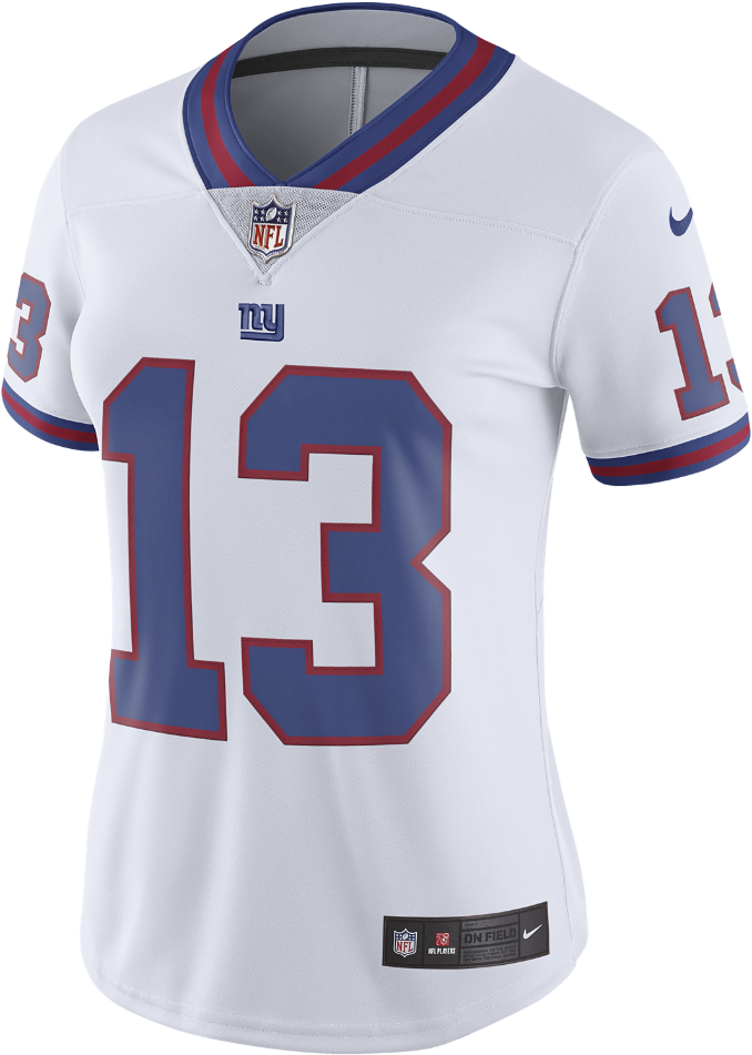 Nike Nfl New York Giants Color Rush Limited Women's - Color Rush Obj Jersey (1000x1000), Png Download