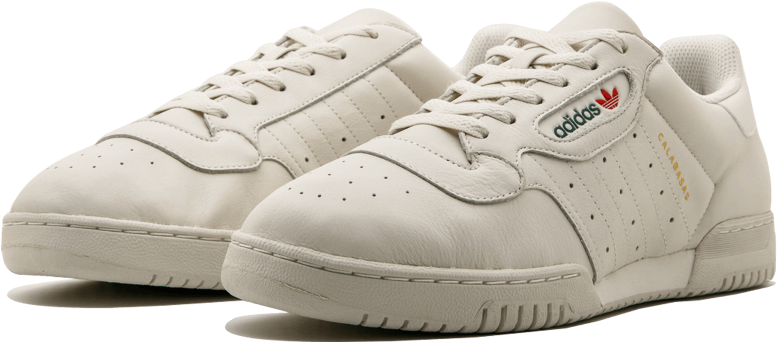 Adidas Yeezy Powerphase "calabasas" - Men's Adidas Yeezy Powerphase "calabasas" White (1000x600), Png Download