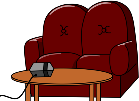 Table And Chair Png Clipart - Table (500x388), Png Download