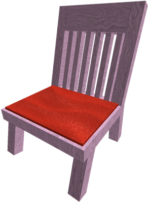 Mauve Dining Chair - Chair (420x420), Png Download
