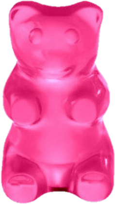 Transparents - Gummy Bear White Background (500x492), Png Download