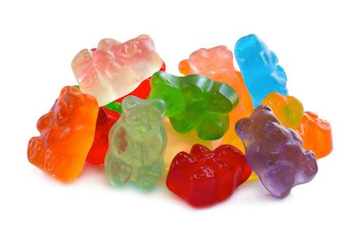 Each Pack Contains Sweet & Sour Gummy Bears Of Assorted - Ice Cube Trays, Alaman 2 X 50 Cavity Silicone Bears (350x350), Png Download