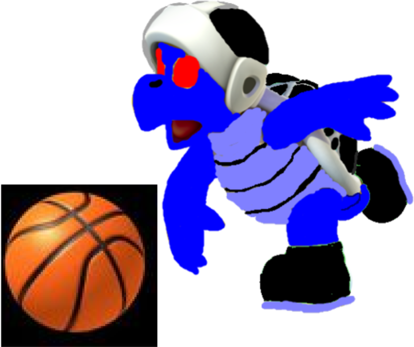 Dark Basketball Bro - Banzai Bill Bro (960x720), Png Download