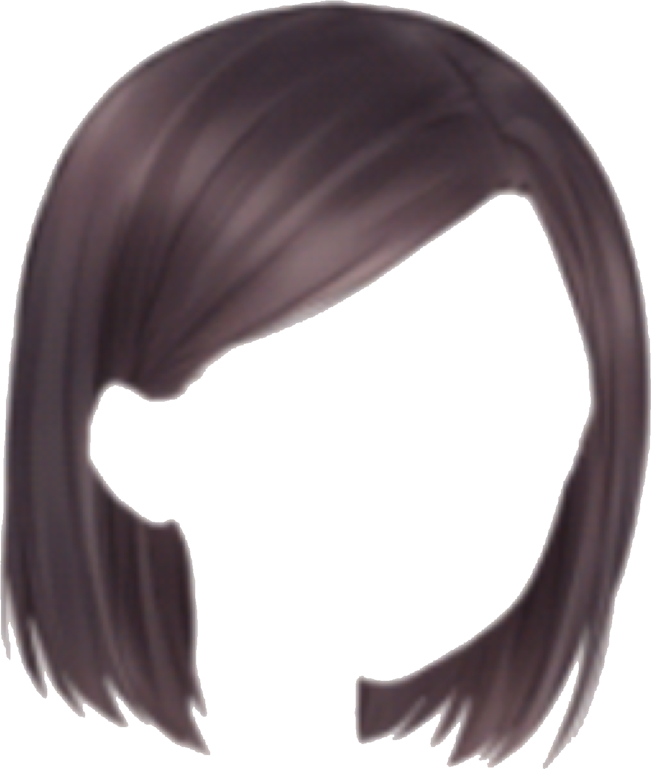 Whether The Hair Is Long Or Short, A Powerful Girl's - Portable Network Graphics (1699x2048), Png Download