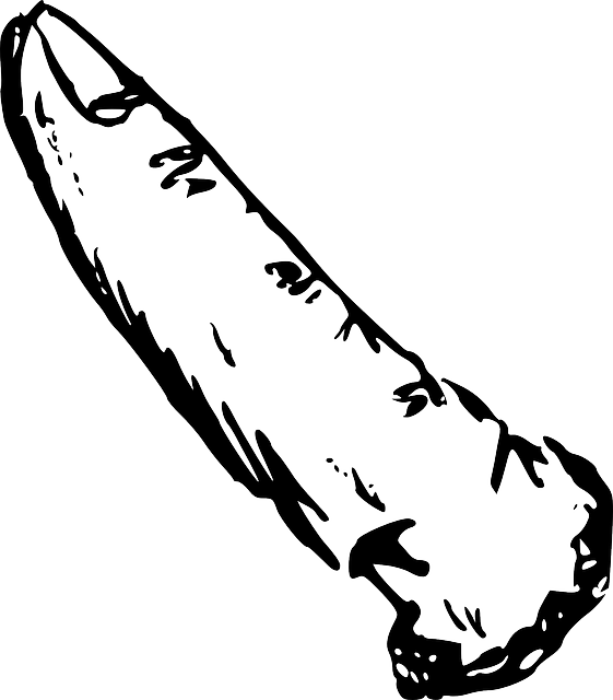 Part, Outline, Cartoon, Finger, Body, Index, Fingers - Black And White Finger (561x640), Png Download