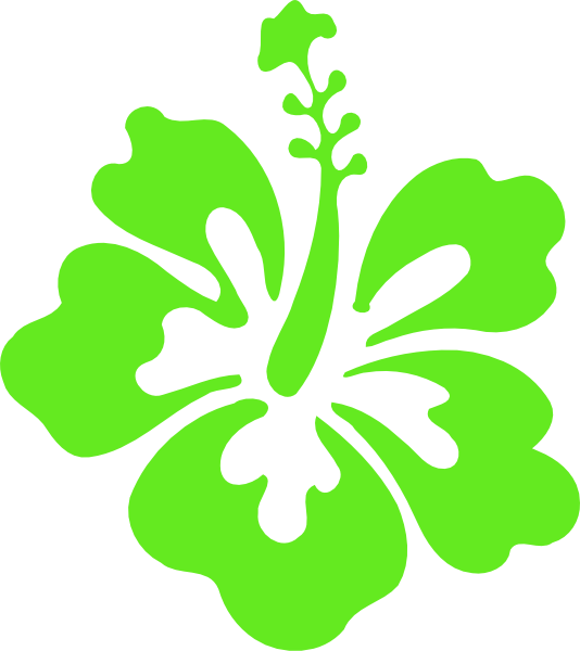 Hibiscus Clip Art At Clker - Hibiscus Clip Art (534x600), Png Download