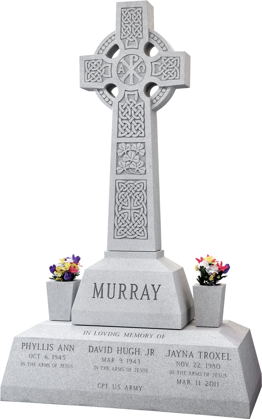 Murray, Phyllis Cross - Headstone (1000x1500), Png Download