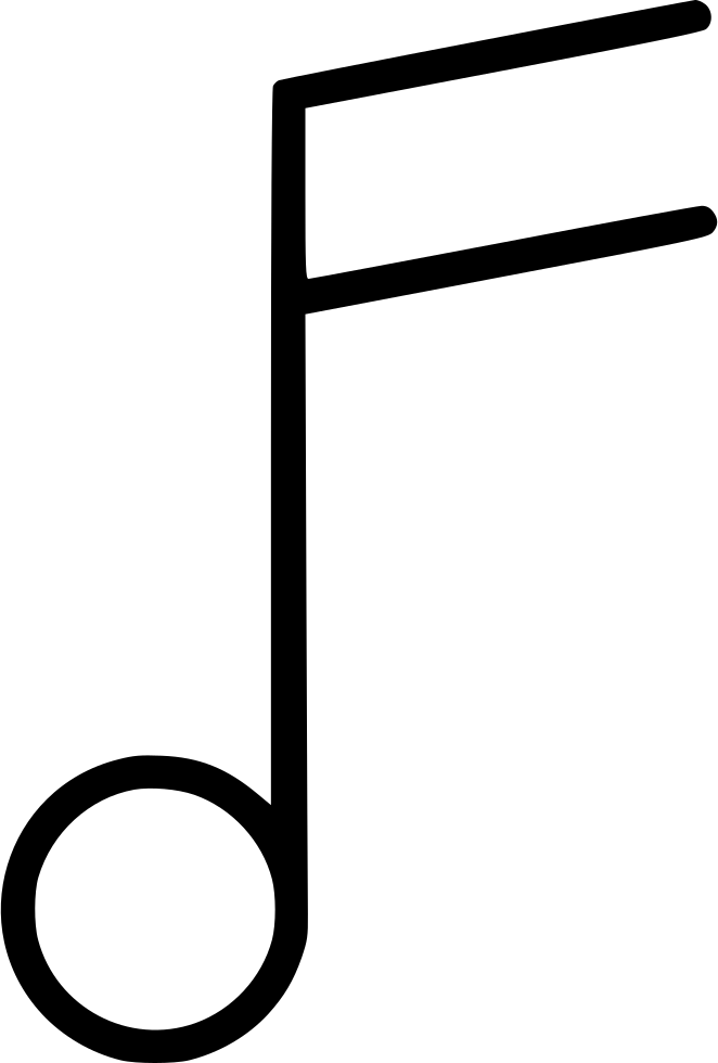 One Eighth Music Note Comments (662x980), Png Download