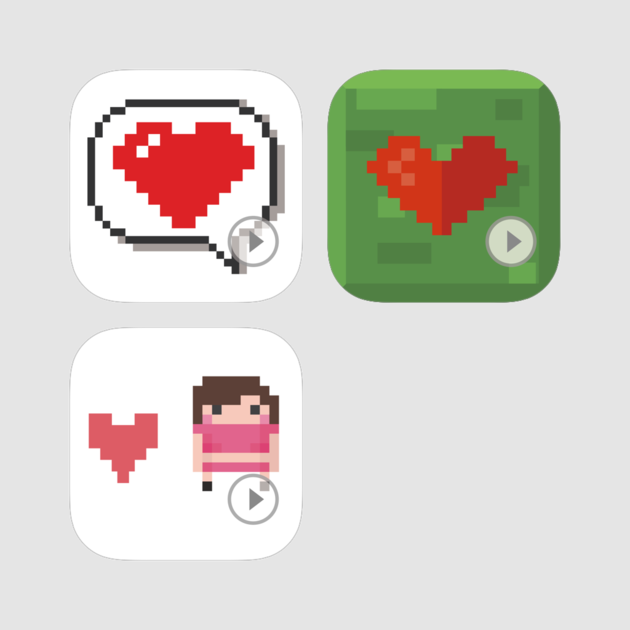 Animated Pixel Pack On The App Store - Animation (630x630), Png Download