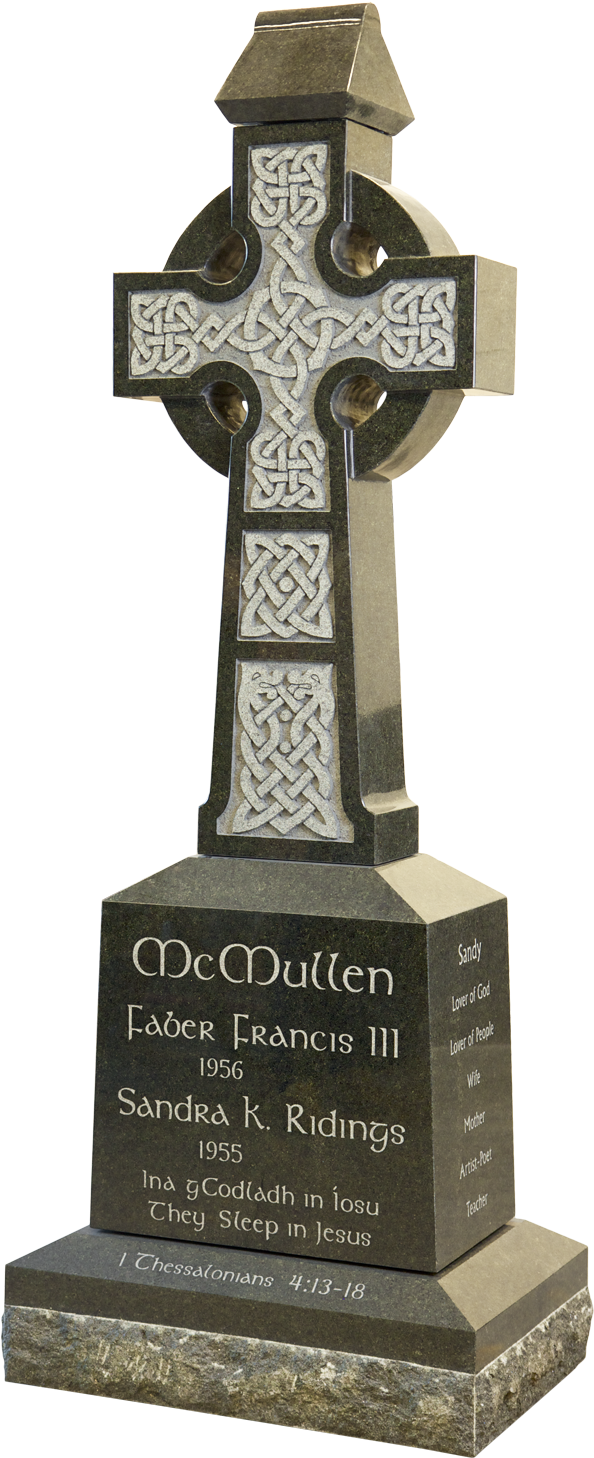 Mcmullen, Faber Cross - Memorial (676x1500), Png Download