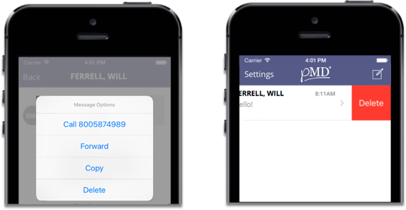 How To Delete Messages - Message (573x297), Png Download
