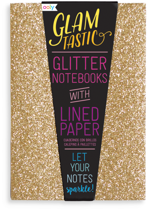 Glamtastic Glitter Notebooks - Glamtastic Notepads And Notebooks By Ooly - Glamtastic (800x800), Png Download