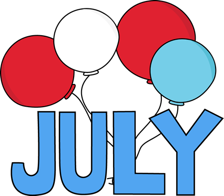July Clip Art (450x395), Png Download
