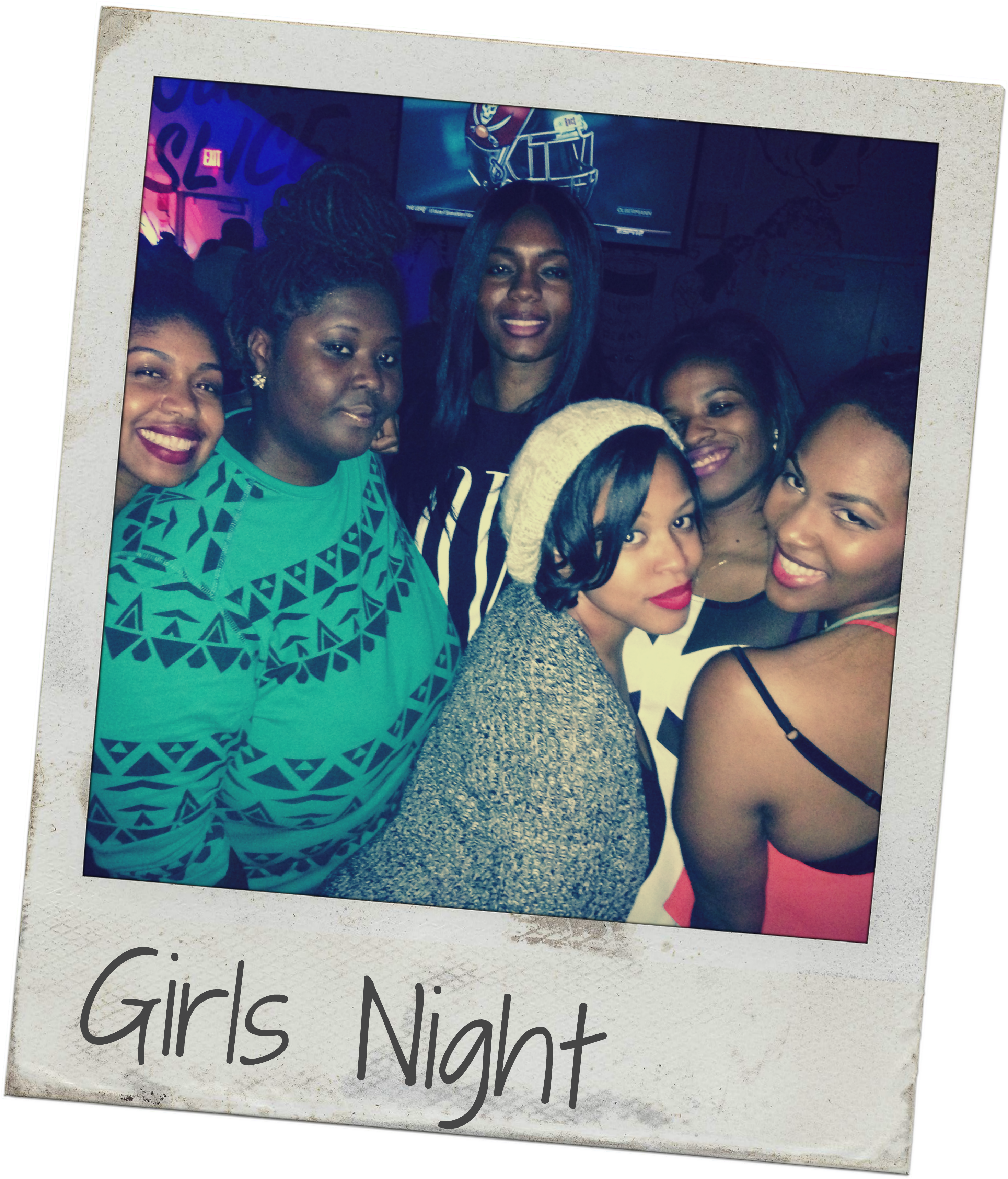 Friends For Happy Hour At Bar Louie Or Lucky Strike - Picture Frame (2947x3446), Png Download