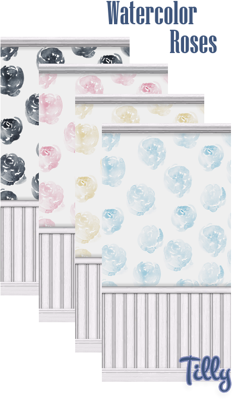 Watercolor Inspired Walls (500x800), Png Download