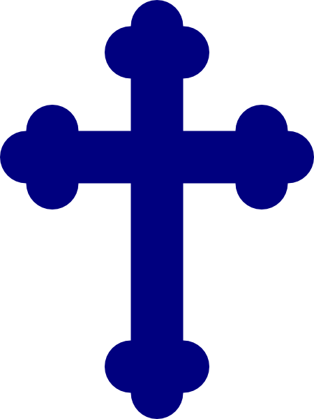 Baby - Blue Cross Clipart (450x600), Png Download