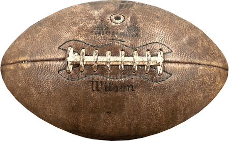 Leather Vintage Rugby Ball - Jameson Whiskey And Football (450x278), Png Download