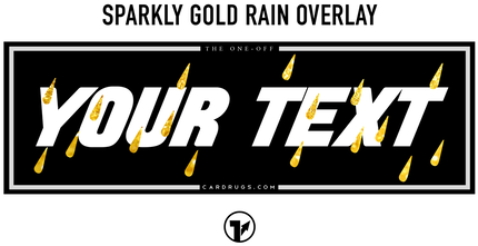 The One Off 3rd Layer Gold Rain Overlay Choose Your - Parallel (498x498), Png Download