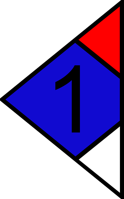 Number, 1, Triangle, Blue, Red, White - Soda Caustica Rombo Nfpa (400x640), Png Download