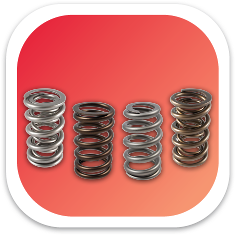Engine Valve Springs - Suspension (527x544), Png Download