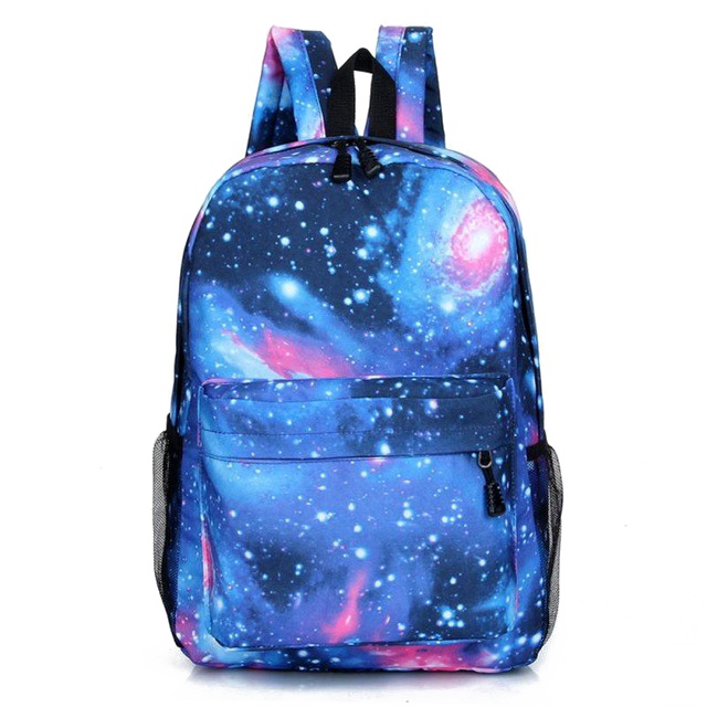 Galaxy Backpack Free Png Image - Anime Attack On Titan Backpack Galaxy Book Bag School (640x640), Png Download