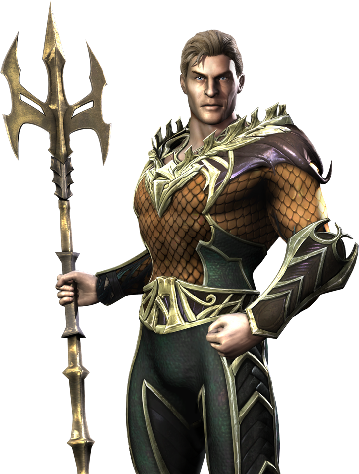 Aquaman - Injustice Aquaman (732x960), Png Download