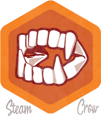 Plastic Fangs Spirit Badge - Flag (500x500), Png Download