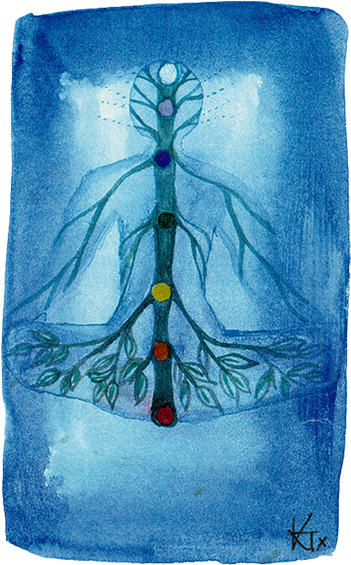 Chakra Tree - Tree (432x648), Png Download