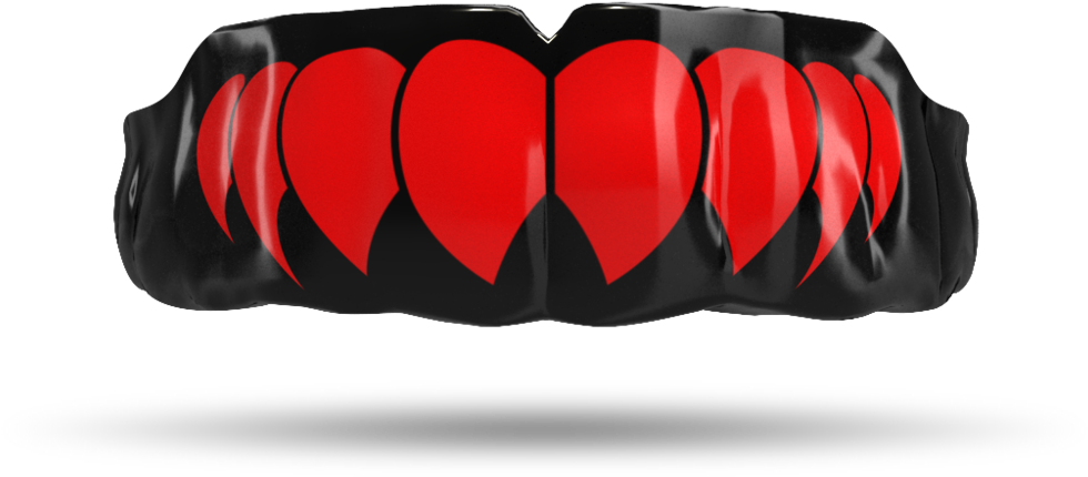 Red Fangs (1000x448), Png Download