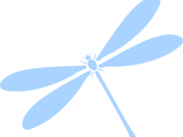 Dragonfly Clipart Blue Dragonfly - Clip Art (640x480), Png Download