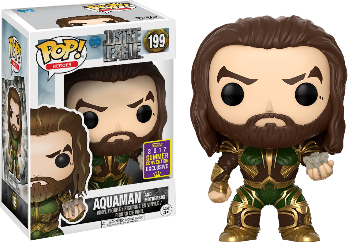 Justice - Aquaman Funko Pop Exclusive (1137x796), Png Download