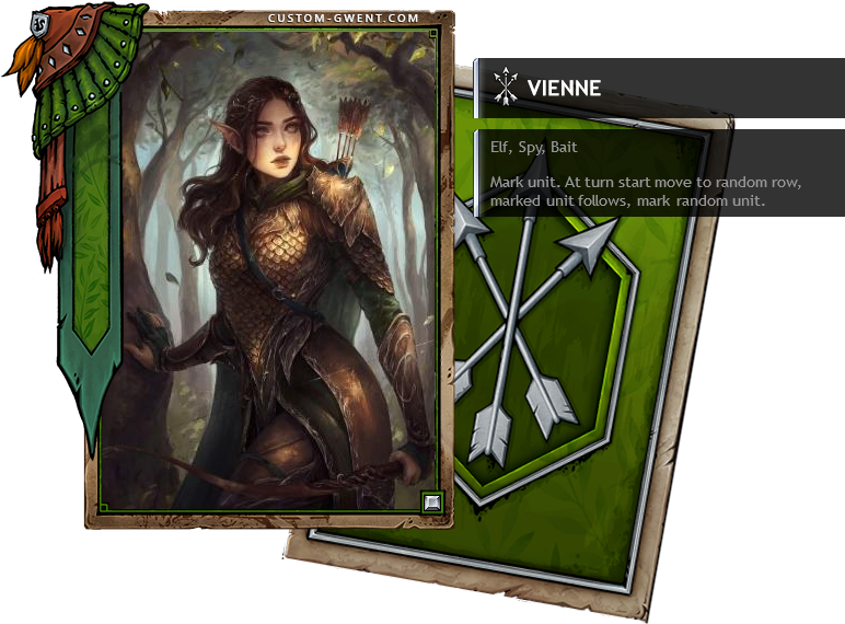 After Triggering Ambush Effect Go To Ambush Again If - Wood Elf Ranger Female (820x640), Png Download