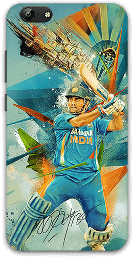 Dhoni Vivo Y69 Mobile Case - Vivo (600x600), Png Download